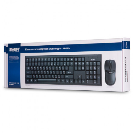 Клавиатура + мышь Standard 310 Combo USB black