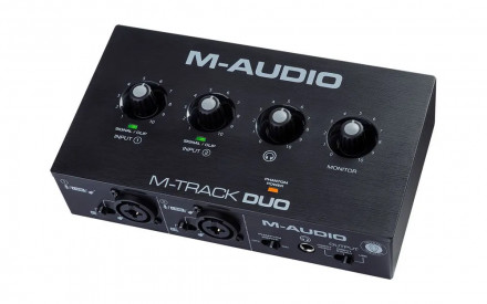 Внешняя звуковая карта с USB M-Audio M-Track Duo