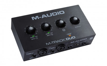Внешняя звуковая карта с USB M-Audio M-Track Duo