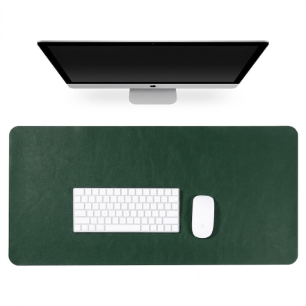 Коврик для мыши из PU-кожи (двусторонний, водостойкий, нескользящая основа) V2