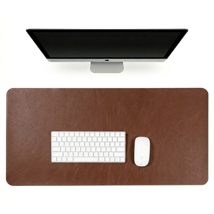 Коврик для мыши из PU-кожи (двусторонний, водостойкий, нескользящая основа) V2