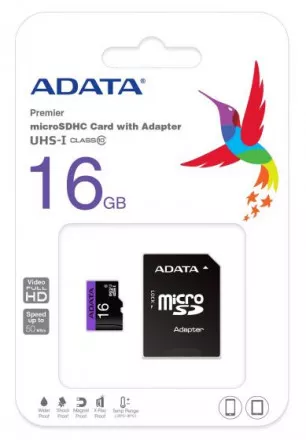 ADATA MICRO SD UHS-I На 16 GB