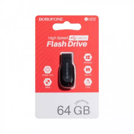 USB Флешка Borofone UD2 64GB