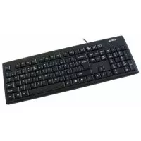 Клавиатура A4TECH KR-83 COMFORT PS/2 ROUND EDGE KEYBOARD BLACK US+RUSSIAN 