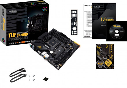 Игровая материнская плата Asus TUF GAMING B550M-PLUS