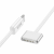 Зарядный кабель для MacBook Hoco X103 USB-C to MagSafe 3 (2 метра, 140W): Плетеный магнитный кабель быстрой зарядки, белый