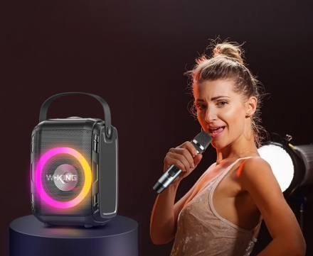 Портативная Bluetooth-колонка W-King T9S с микрофоном