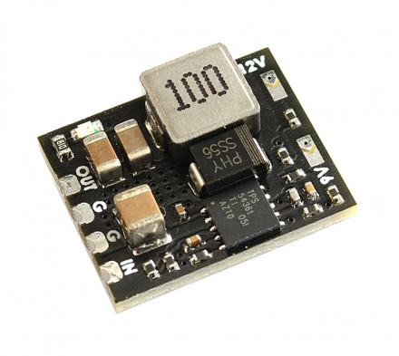 Плата BEC MATEKSYS Micro с 6 - 60 В на 5 / 9 / 12 В (регулируемый выход)