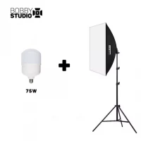 Софтбокс  "BobbyStudio Light" 50x70 (1шт) + Лампа 75w 