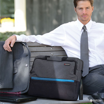 Сумка для ноутбука Promate ASCEND-MB.Grey 15,6"