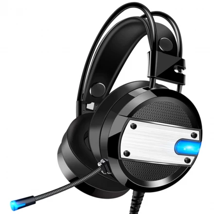 Полноразмерные игровые наушники XO-GE-02 с микрофоном Game Stereo Headset, Black
