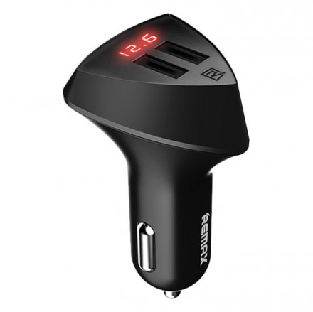 Автозарядка Remax Car Charger RCC208 Aliens LED