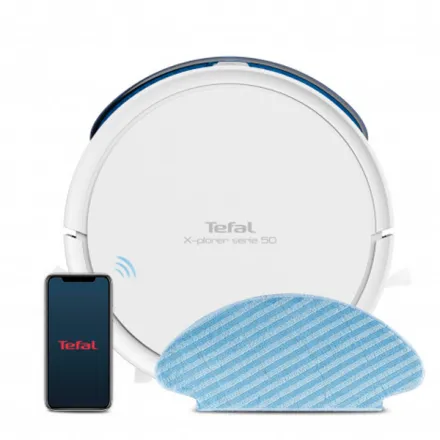 РОБОТ ПЫЛЕСОС TEFAL RG7387WH SERIE 50