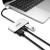 Хаб WiWU Alpha C2H 3 in 1 USB Type-C HUB Gray