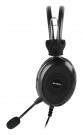 Игровые наушники с микрофоном (игровая гарнитура) A4Tech HU-30 Black Игровые наушники с микрофоном (игровая гарнитура) A4Tech HU-30 Black