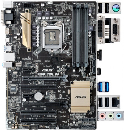 Игровая материнская плата Asus B150-PRO D3