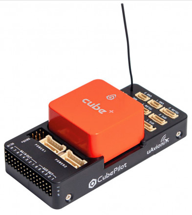Полётный контроллер HEX Pixhawk 2.1 Cube Orange+ c GPS приёмником HEX Here 3+