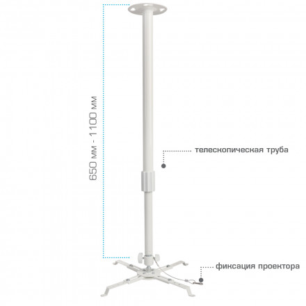 Кронштейн Kromax PROJECTOR-300