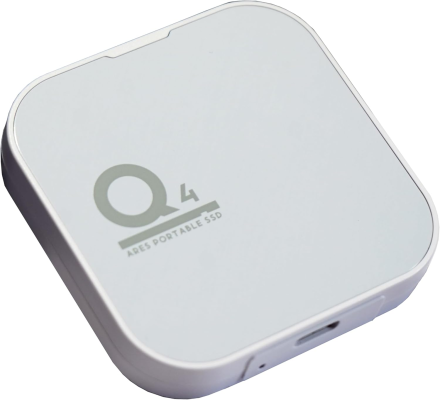 Внешний SSD диск ARES Q4 USB4 1ТБ Портативный накопитель Type-C с поддержкой MagSafe