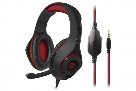 Наушники SVEN AP-G886MV Gaming, черный-красные