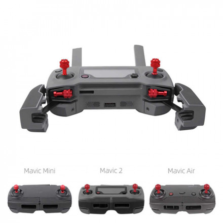 Стики пульта DJI Mavic Mini / Mavic 2 / Mavic Air (Красный) (SunnyLife)