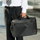 Сумка для ноутбука Promate Gear-MB Lightweight Messenger Bag with Front Storage Zipper for Laptops up to 15.6