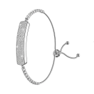 Женский смарт-браслет B5 (Silver / Green) — Ювелирный дизайн и мониторинг здоровья