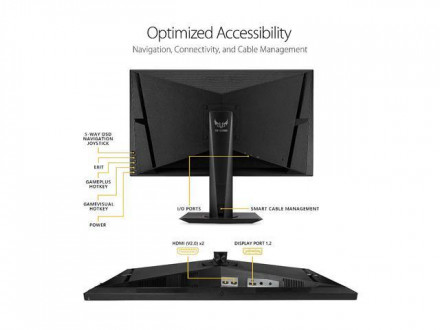 Монитор ASUS TUF Gaming VG27AQ (27 дюймов)