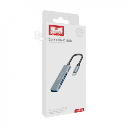 Хаб USB-C Earldom HUB10