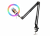 Кольцевая лампа "BobbyStudio Light RGB" Punk 26см с кронштейном для стола