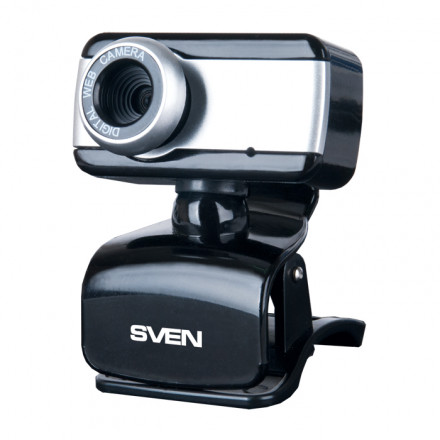 Веб-камера SVEN IC-320, USB 2.0, 480p 640x480, 0.3MP CMOS, Mic