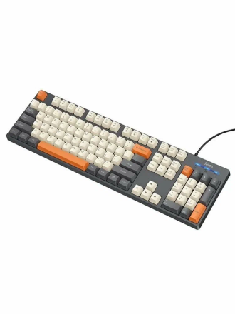 Мембранная клавиатура Hoco GM61 проводная USB для ПК и ноутбука полноразмерная