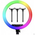 Кольцевая RGB  Лампа MJ-18 (46см)