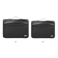 Сумка для ноутбука HOCO GT7 14" / 16" черная — защитный чехол для ноутбука с ручками