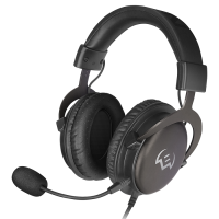 Игровая гарнитура с металлическими чашами и отстёгивающимся микрофоном SVEN AP-G999MV Игровая гарнитура с металлическими чашами и отстёгивающимся микрофоном SVEN AP-G999MV