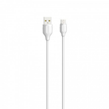 Кабель LDNIO LS-371, Micro USB/Type-C, 1.0m, White