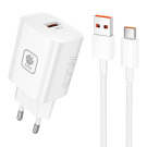Сетевое зарядное устройство BARS MM1110 Trust 67 Вт (1 порт USB‑C, Super‑Fast Charger)