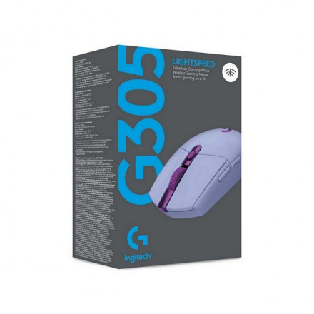 Мышь беспроводная Logitech G305 Lightspeed Lilac