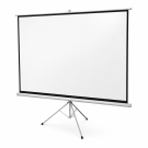 Экран для проектора Ultra Pixel 178×178 см на треноге — переносной проекционный экран 70", матовый, с регулируемой высотой