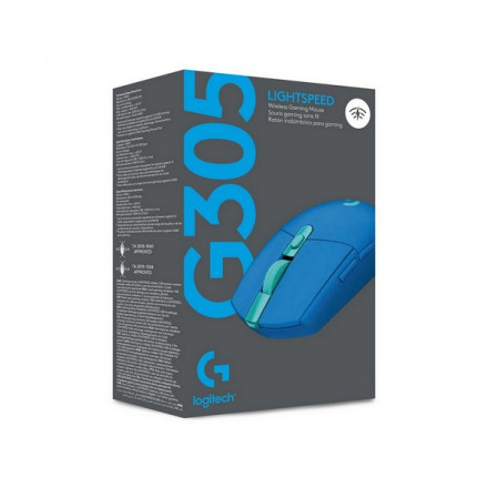 Мышь беспроводная Logitech G305 Lightspeed Blue
