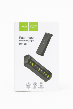 Парковочная табличка Hoco DPH02 (Автовизитка)