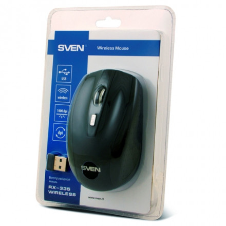 Мышь SVEN RX-335, беспроводная