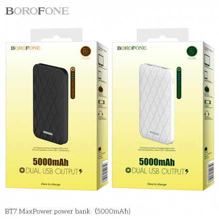 BT7 “MAXPOWER” 5000MAH POWER BANK