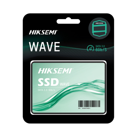 SSD 256GB HIKSEMI HS-SSD-WAVE(S) 2.5" SATA III, до 530MB/s, TBW 80TB