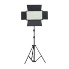 Панель LED U880+ PRO (RGB) с аккумуляторами (+2 аккумулятора 5500mAh +З/У) 