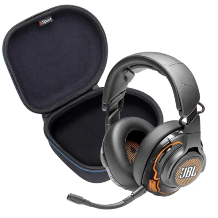 JBL Quantum ONE: Профессиональная игровая гарнитура с отслеживанием головы, пространственным звуком 360° и активным шумоподавлением