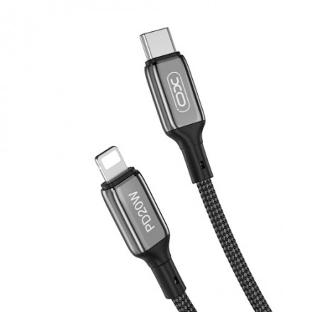 Кабель USB XO-NB-Q180A Lightning to Type-C (20W)
