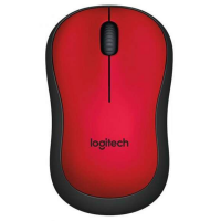 Мышь беспроводная Logitech M220 Silent Red 