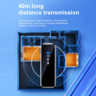 Беспроводной петличный микрофон N3 для iPhone (Одинарный) (Петличка)