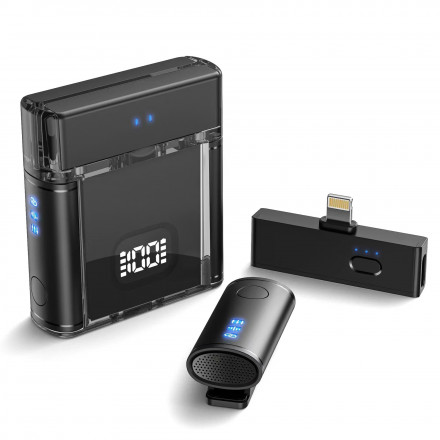 Двойной беспроводной микрофон N3 Pro (Петличка)